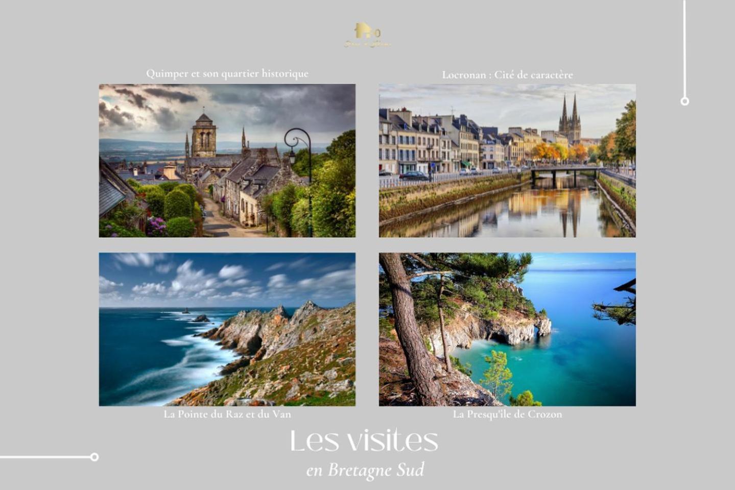 La Maison Bleue,Authenticite, Nature, Simplicite, 2-5 Personnes, Moelan Sur Mer 외부 사진